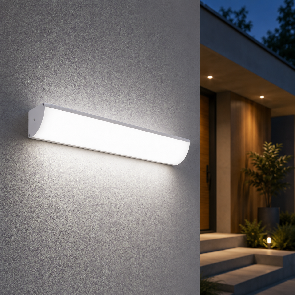 Minimalist Waterproof LED Outdoor Wall Fixture | Wallumi