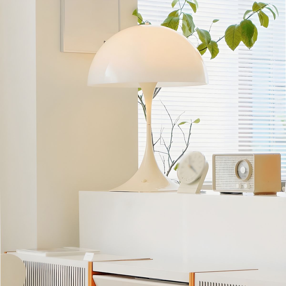 Modern Acrylic Dome Table Lamp for Contemporary Rooms | Yoventra