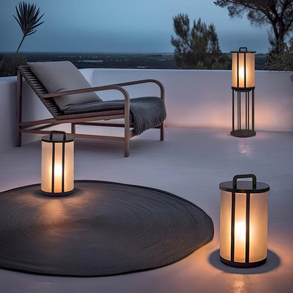 Modern Acrylic LED Outdoor Pillar Lantern Light | Patiova
