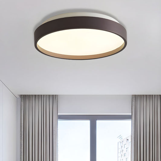Modern Acrylic Shade Flush Mount Ceiling Light Fixture | Gleora