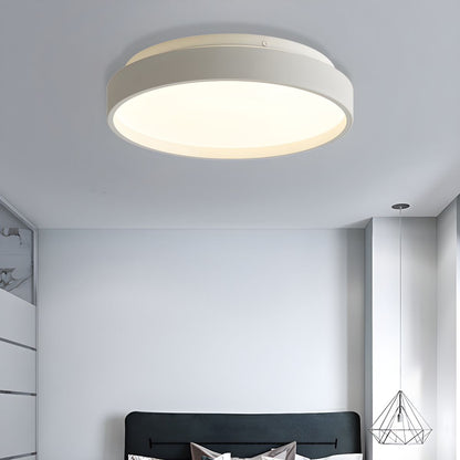 Modern Acrylic Shade Flush Mount Ceiling Light Fixture | Gleora