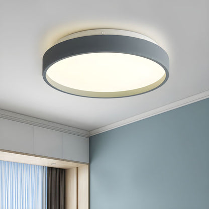 Modern Acrylic Shade Flush Mount Ceiling Light Fixture | Gleora