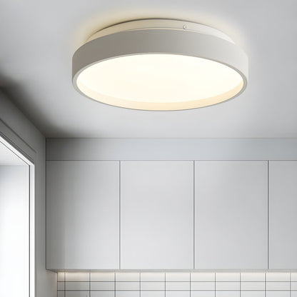 Modern Acrylic Shade Flush Mount Ceiling Light Fixture | Gleora