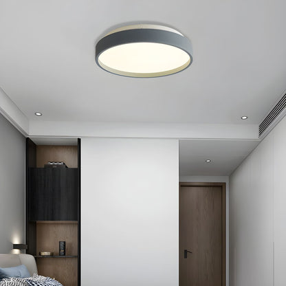 Modern Acrylic Shade Flush Mount Ceiling Light Fixture | Gleora