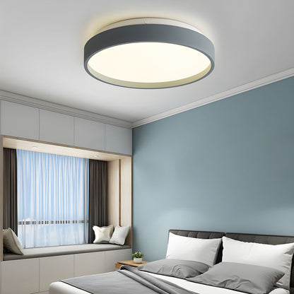 Modern Acrylic Shade Flush Mount Ceiling Light Fixture | Gleora