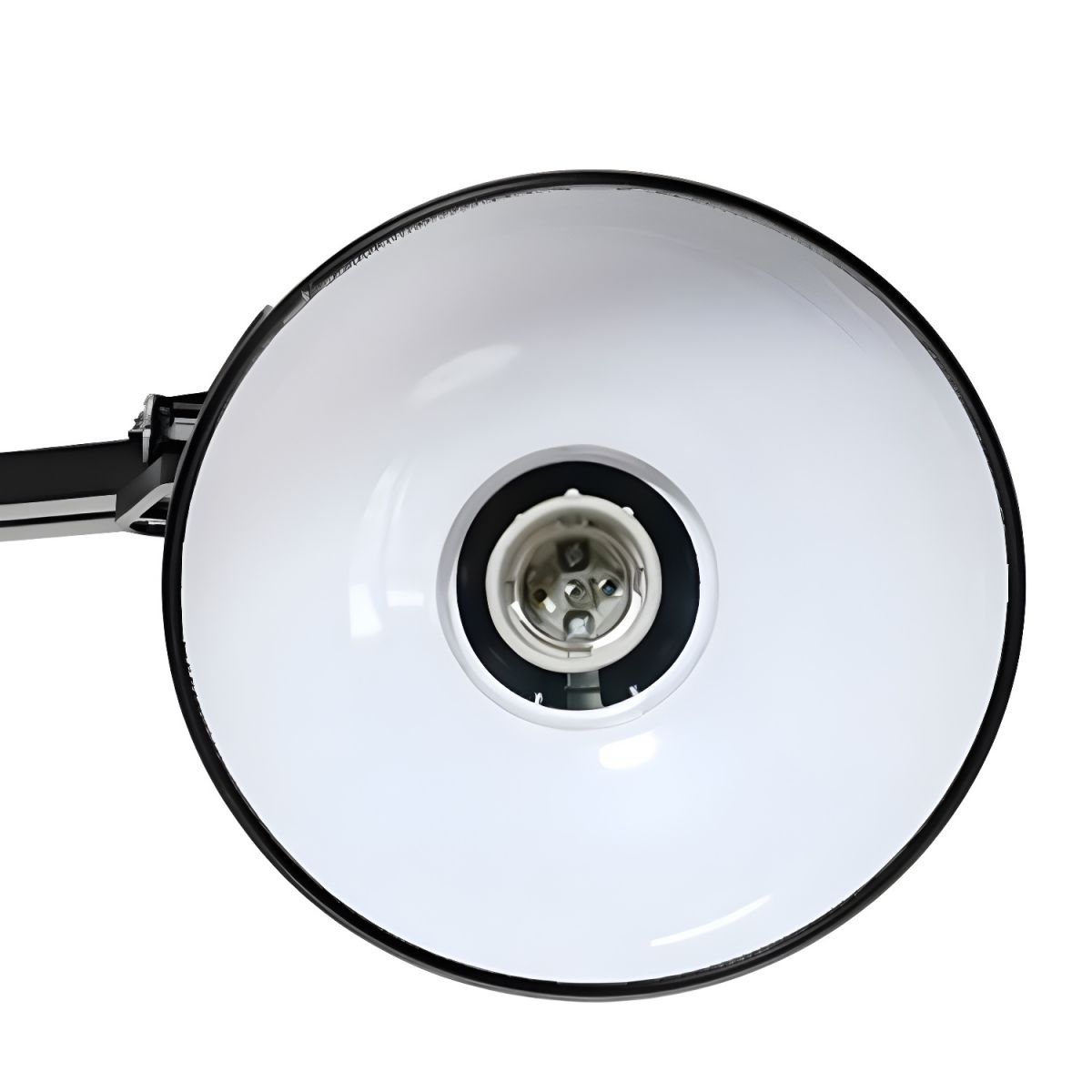 Modern Adjustable Clamp Table Lamp with Metal Shade | Qyxoria