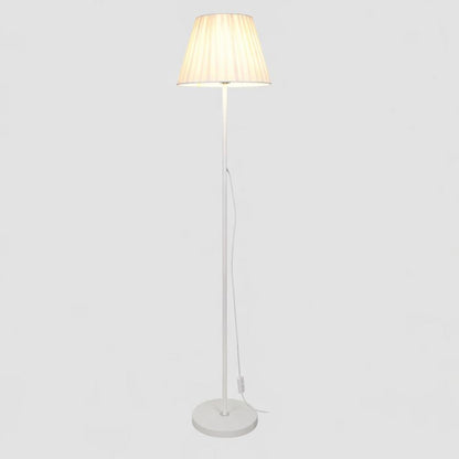 Modern Alloy Floor Lamp with Fabric Shade Interior Use | Marveta