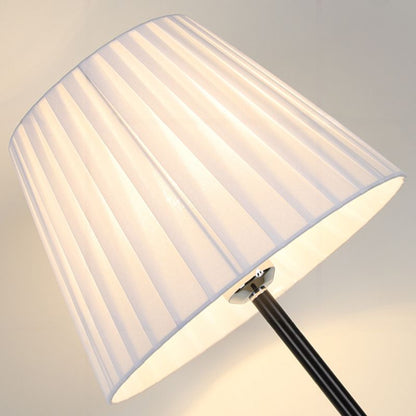 Modern Alloy Floor Lamp with Fabric Shade Interior Use | Marveta