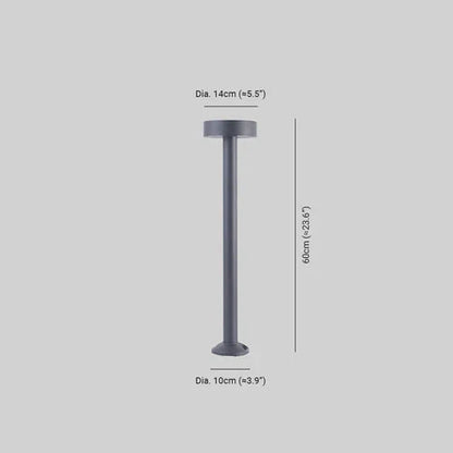 Modern Aluminium Outdoor Garden Path Light Fixture | Quavro