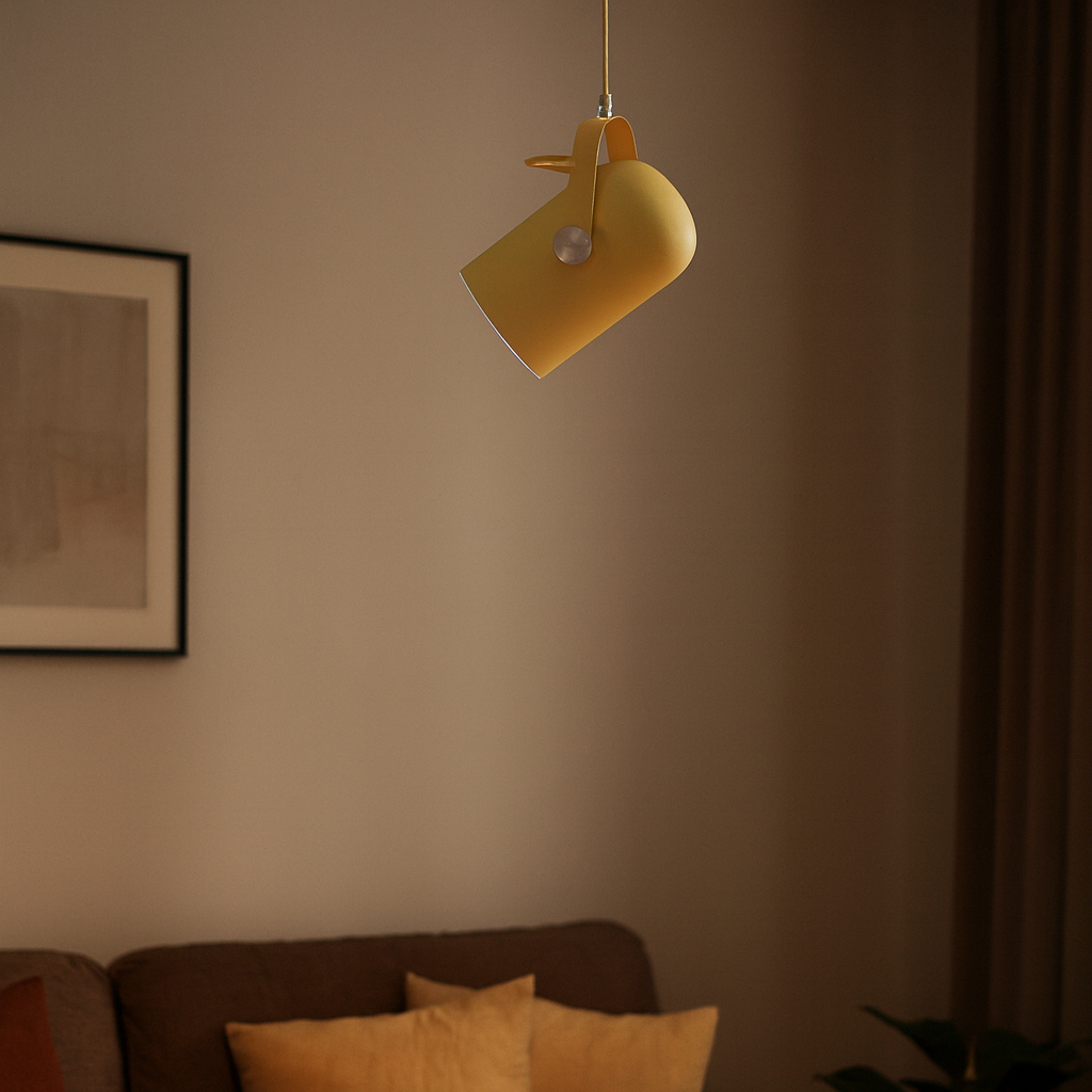Modern Aluminum Pendant Light With Adjustable Cable | Wyrnexa