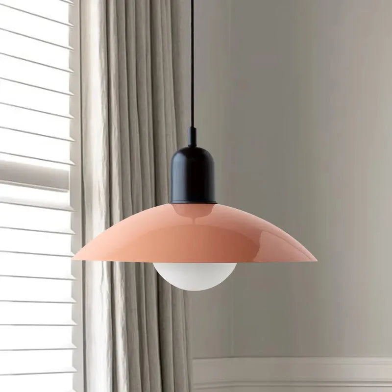 Modern Bauhaus Glass Dome Pendant Light for Kitchens | Nexvora