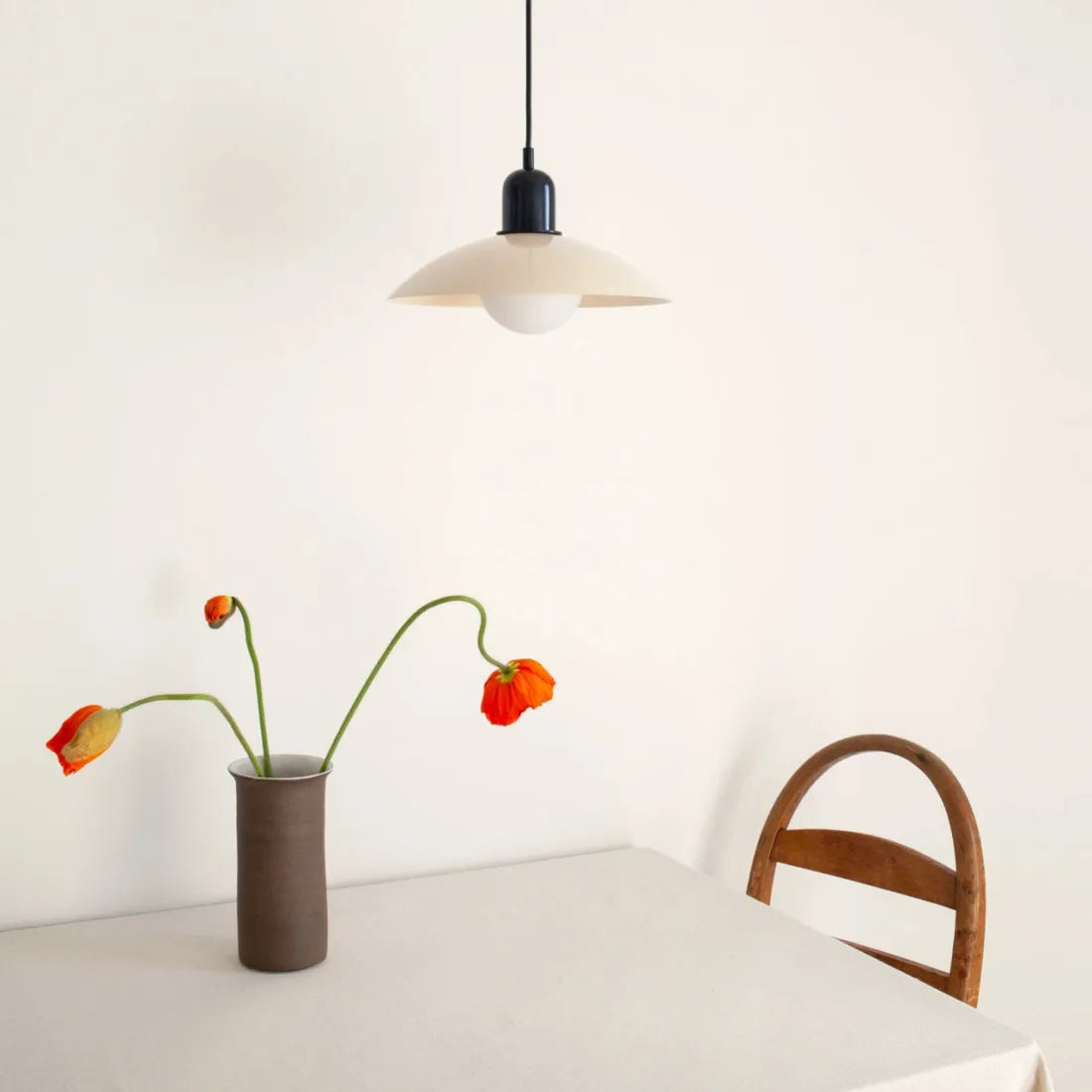 Modern Bauhaus Glass Dome Pendant Light for Kitchens | Nexvora