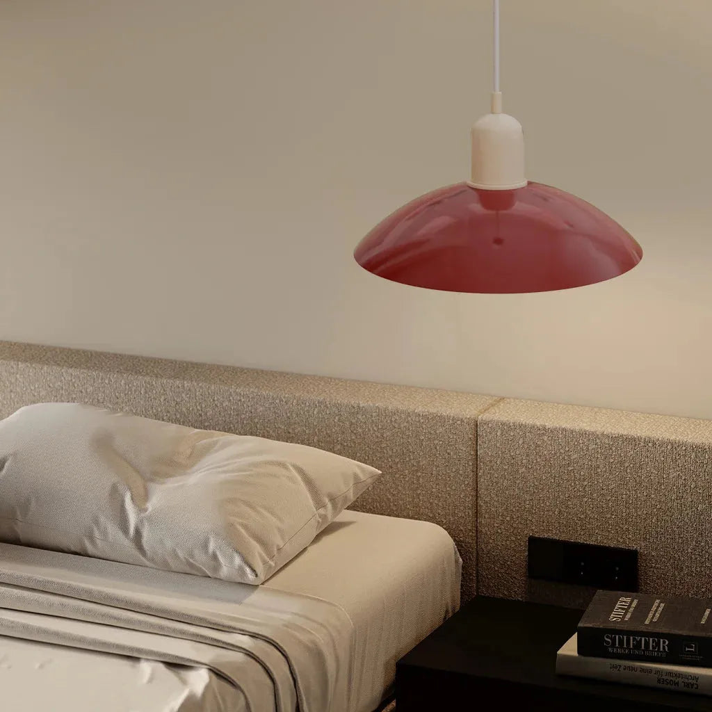 Modern Bauhaus Glass Dome Pendant Light for Kitchens | Nexvora