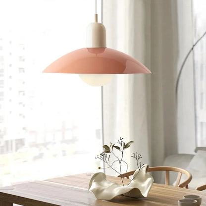 Modern Bauhaus Glass Dome Pendant Light for Kitchens | Nexvora