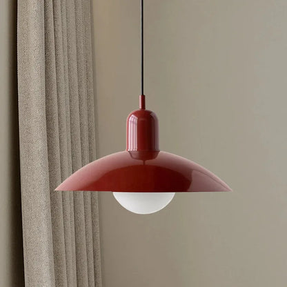 Modern Bauhaus Glass Dome Pendant Light for Kitchens | Nexvora