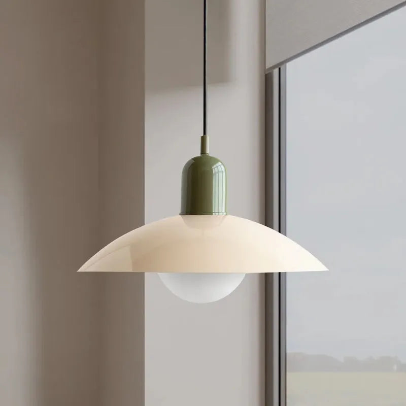 Modern Bauhaus Glass Dome Pendant Light for Kitchens | Nexvora