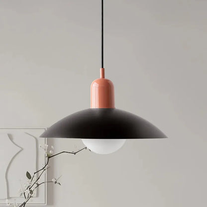 Modern Bauhaus Glass Dome Pendant Light for Kitchens | Nexvora