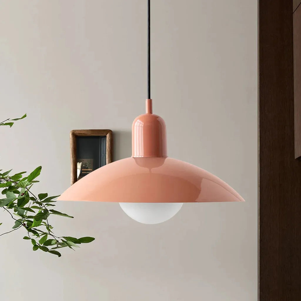 Modern Bauhaus Glass Dome Pendant Light for Kitchens | Nexvora