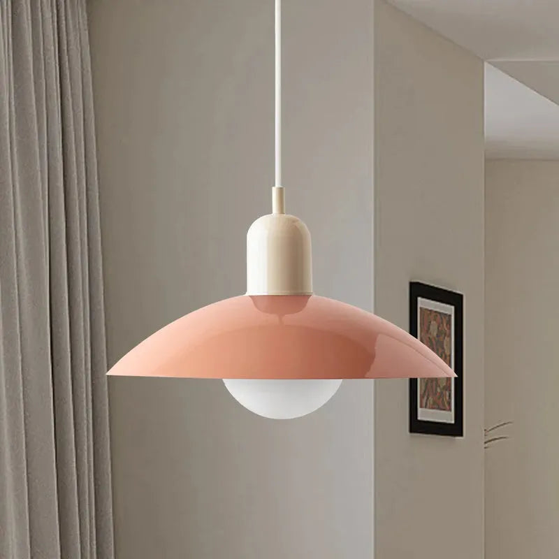 Modern Bauhaus Glass Dome Pendant Light for Kitchens | Nexvora