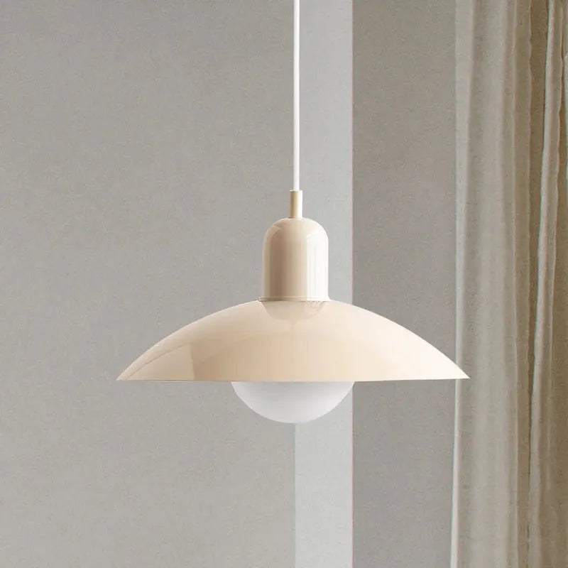Modern Bauhaus Glass Dome Pendant Light for Kitchens | Nexvora