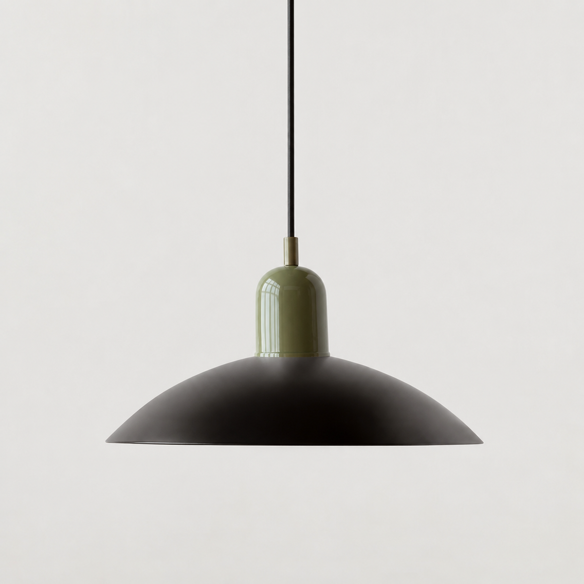 Modern Bauhaus Glass Dome Pendant Light for Kitchens | Nexvora