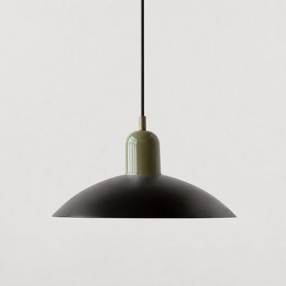 Modern Bauhaus Glass Dome Pendant Light for Kitchens | Nexvora