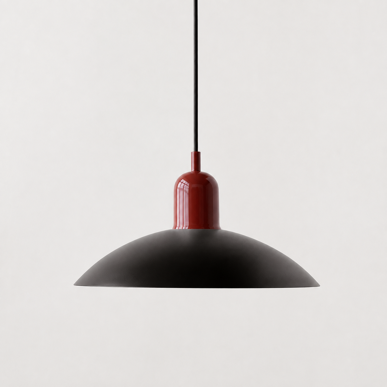 Modern Bauhaus Glass Dome Pendant Light for Kitchens | Nexvora