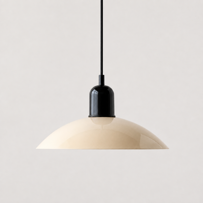 Modern Bauhaus Glass Dome Pendant Light for Kitchens | Nexvora