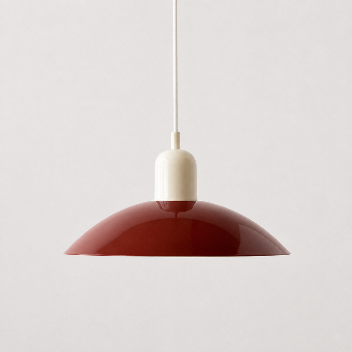 Modern Bauhaus Glass Dome Pendant Light for Kitchens | Nexvora