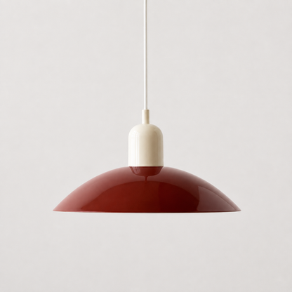 Modern Bauhaus Glass Dome Pendant Light for Kitchens | Nexvora