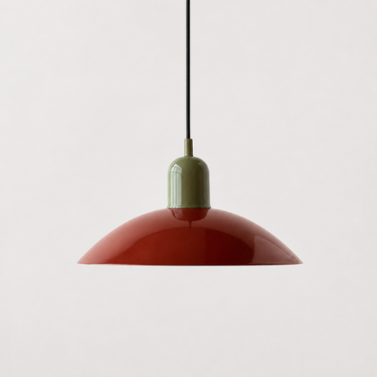 Modern Bauhaus Glass Dome Pendant Light for Kitchens | Nexvora