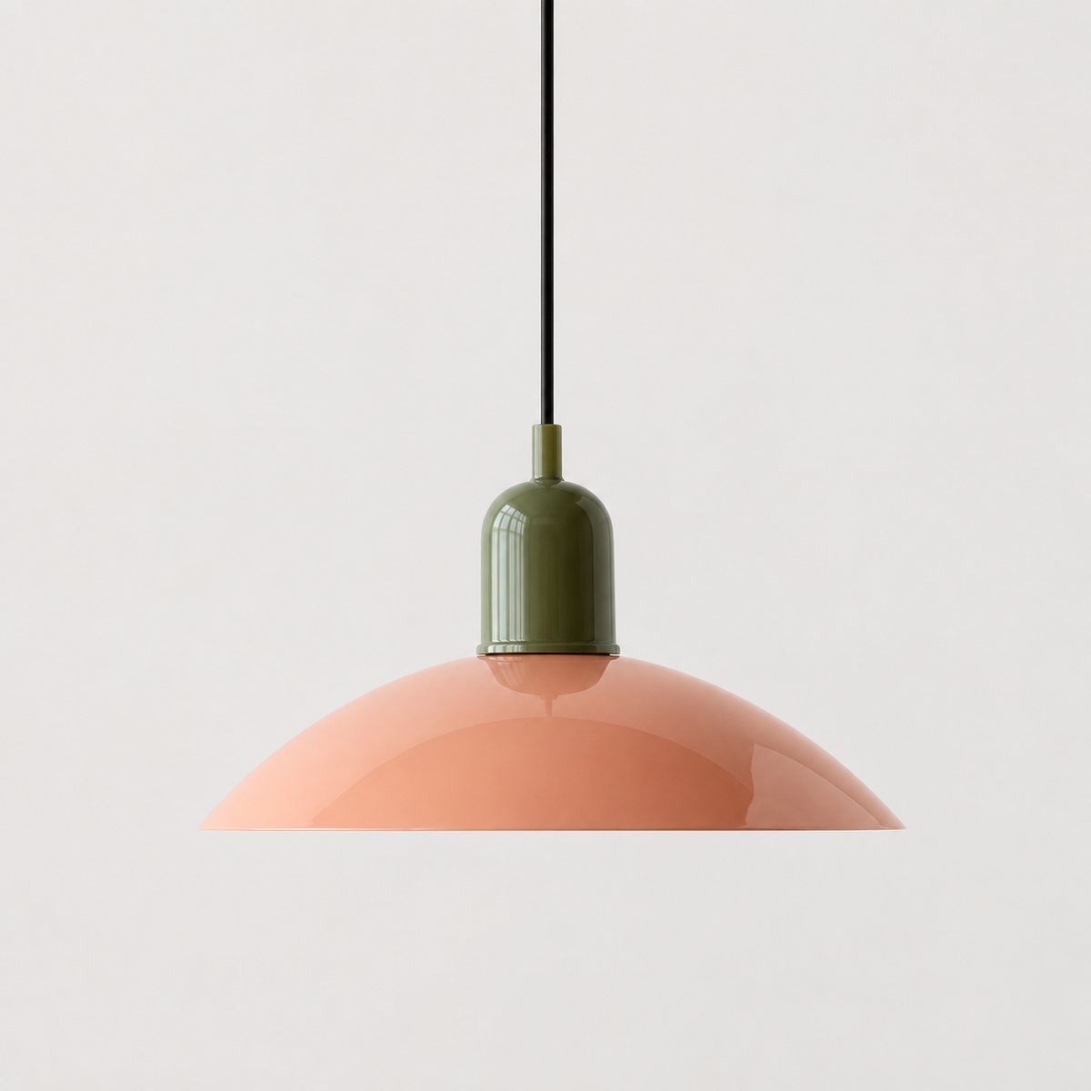 Modern Bauhaus Glass Dome Pendant Light for Kitchens | Nexvora