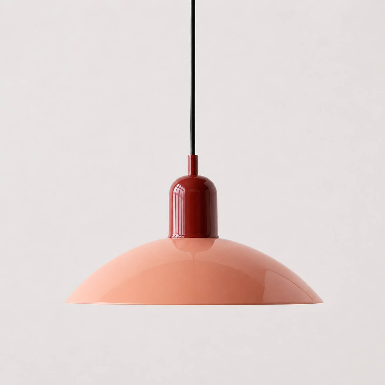 Modern Bauhaus Glass Dome Pendant Light for Kitchens | Nexvora