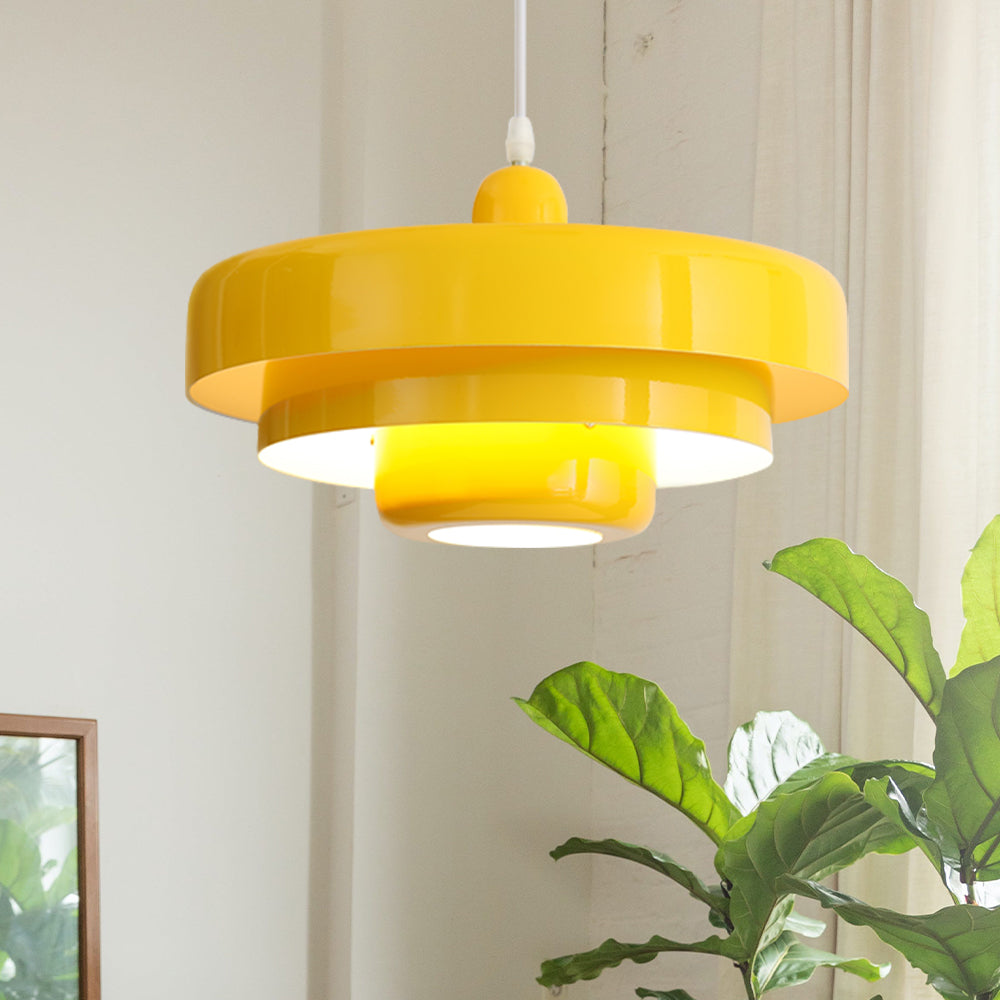 Modern Bauhaus Iron Pendant Light for Contemporary Spaces | Auroven