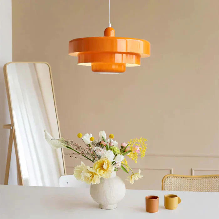 Modern Bauhaus Iron Pendant Light for Contemporary Spaces | Auroven