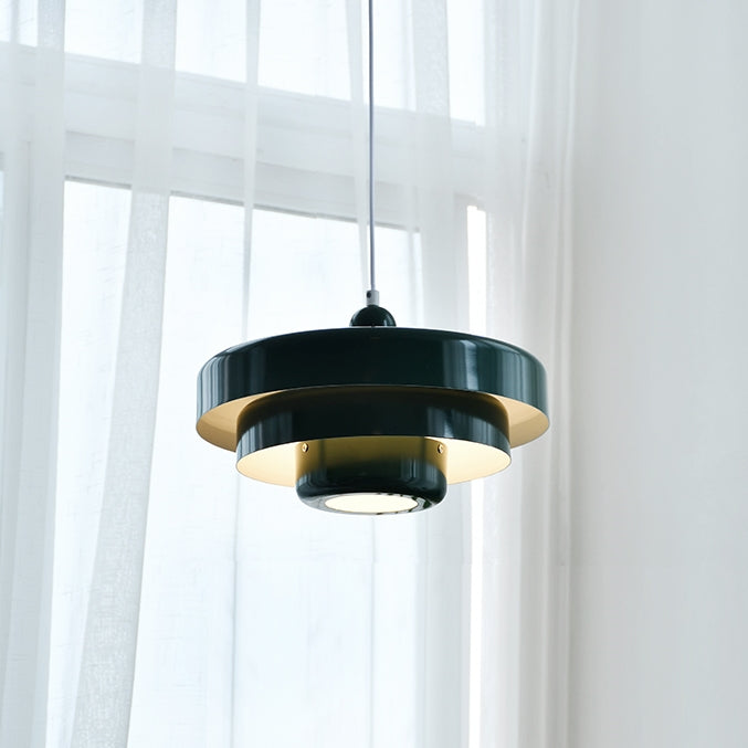 Modern Bauhaus Iron Pendant Light for Contemporary Spaces | Auroven
