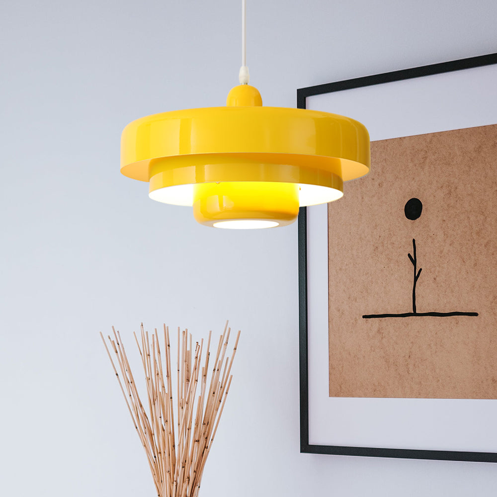 Modern Bauhaus Iron Pendant Light for Contemporary Spaces | Auroven