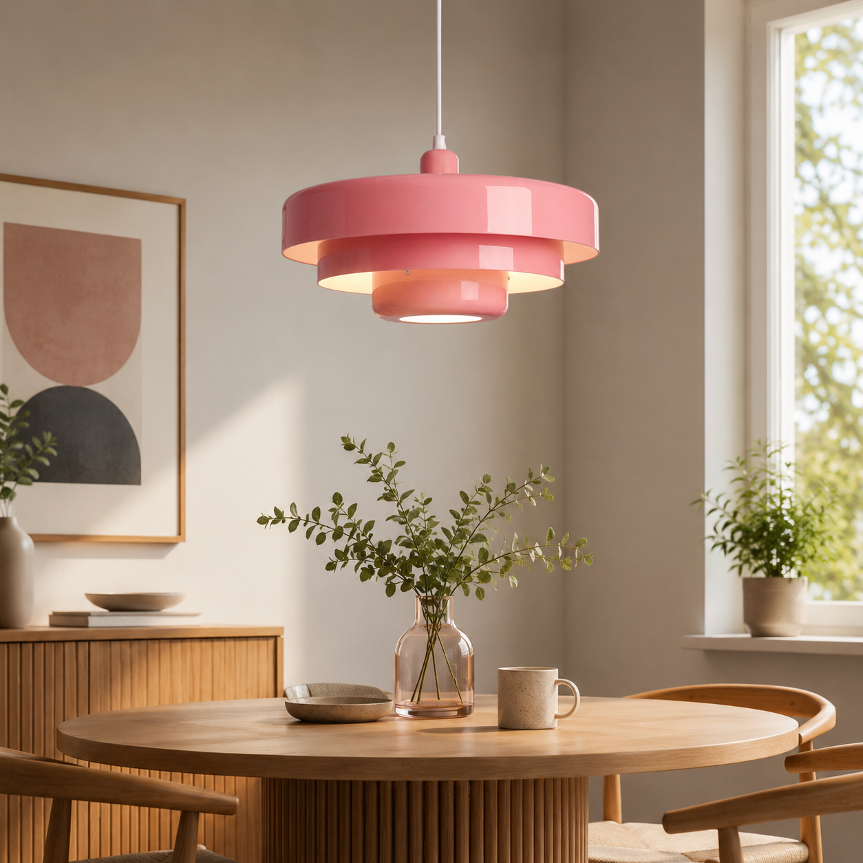 Modern Bauhaus Iron Pendant Light for Contemporary Spaces | Auroven