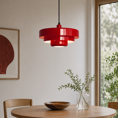 Modern Bauhaus Iron Pendant Light for Contemporary Spaces | Auroven
