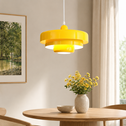 Modern Bauhaus Iron Pendant Light for Contemporary Spaces | Auroven