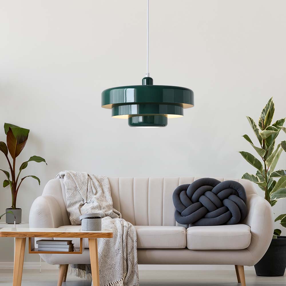 Modern Bauhaus Iron Pendant Light for Contemporary Spaces | Auroven