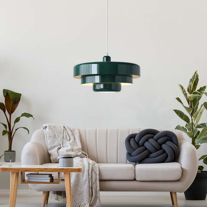 Modern Bauhaus Iron Pendant Light for Contemporary Spaces | Auroven