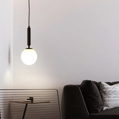 Modern Black Gold Pendant Light for Dining Spaces | Korvane