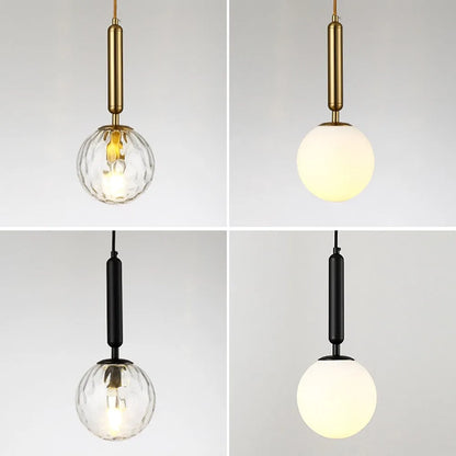 Modern Black Gold Pendant Light for Dining Spaces | Korvane
