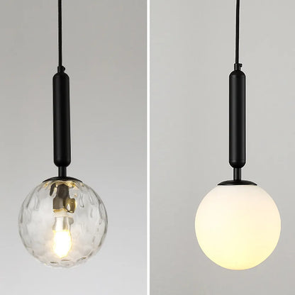 Modern Black Gold Pendant Light for Dining Spaces | Korvane