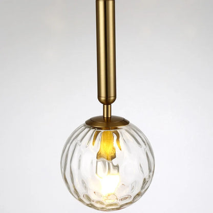 Modern Black Gold Pendant Light for Dining Spaces | Korvane