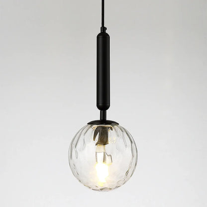 Modern Black Gold Pendant Light for Dining Spaces | Korvane