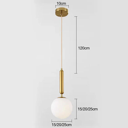 Modern Black Gold Pendant Light for Dining Spaces | Korvane