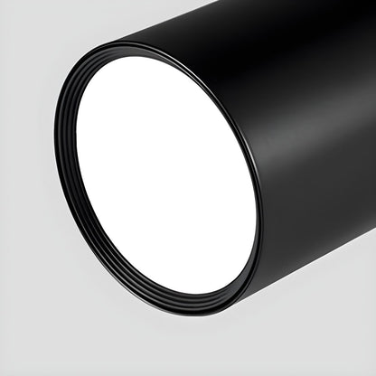 Modern Black LED Cylinder Ceiling Light Fixture | Lampio
