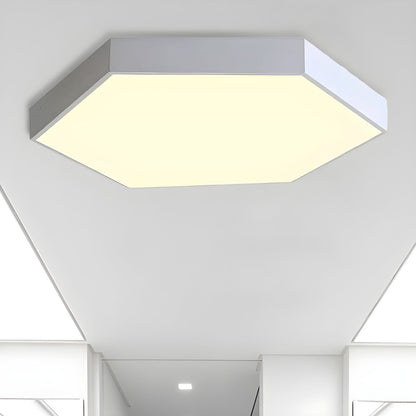 Modern Ceiling Lamp Acrylic Hexagon Shade for Kids | Luminae